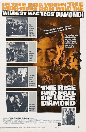 The Rise and Fall of Legs Diamond (1960) - poster