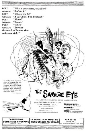 The Savage Eye (1960) - poster