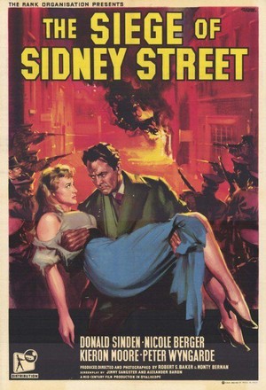 The Siege of Sidney Street (1960) - poster