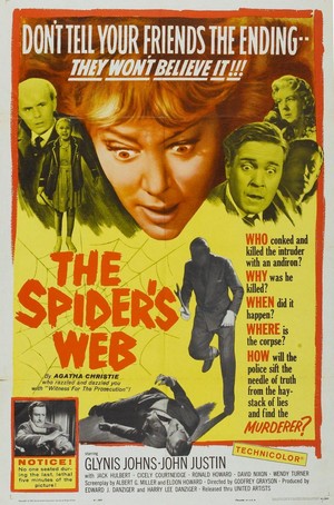 The Spider's Web (1960) - poster