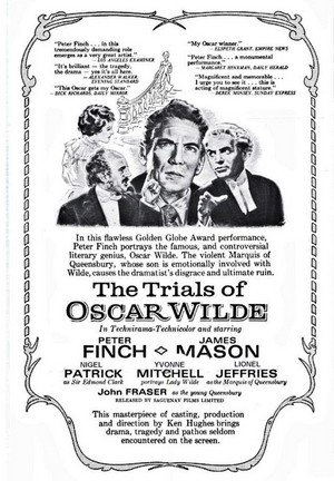 The Trials of Oscar Wilde (1960) - poster