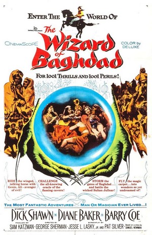 The Wizard of Baghdad (1960) - poster