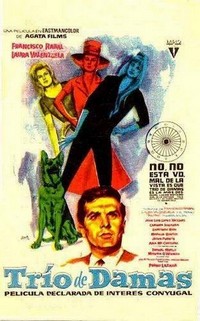 Trío de Damas (1960) - poster