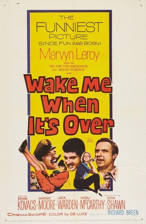 Wake Me When It's Over (1960) - poster