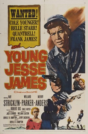 Young Jesse James (1960) - poster