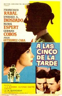 A las Cinco de la Tarde (1961) - poster