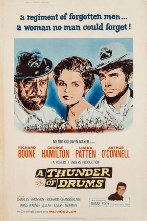A Thunder of Drums (1961) - poster