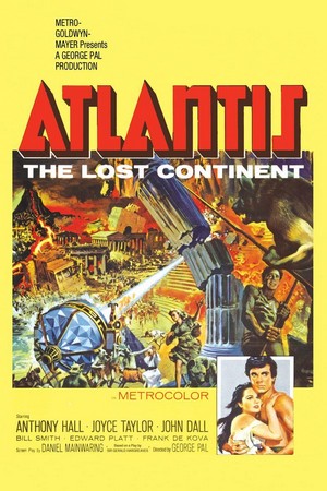 Atlantis, the Lost Continent (1961) - poster