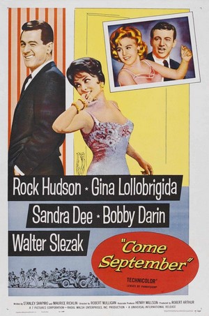 Come September (1961) - poster