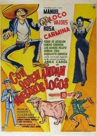 Con Quien Andan Nuestros Locos (1961) - poster