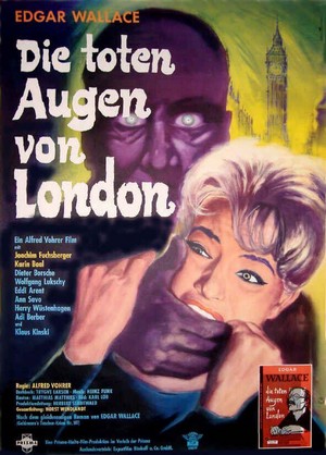 Die Toten Augen von London (1961) - poster
