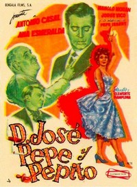 Don José, Pepe y Pepito (1961) - poster