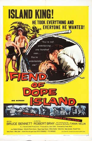 Fiend of Dope Island (1961) - poster