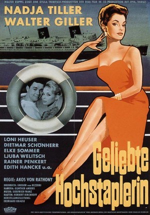 Geliebte Hochstaplerin (1961) - poster