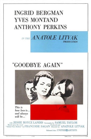 Goodbye Again (1961) - poster