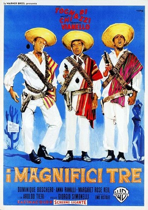 I Magnifici Tre (1961) - poster