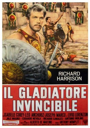 Il Gladiatore Invincibile (1961) - poster