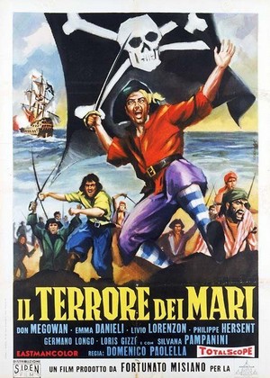 Il Terrore dei Mari (1961) - poster