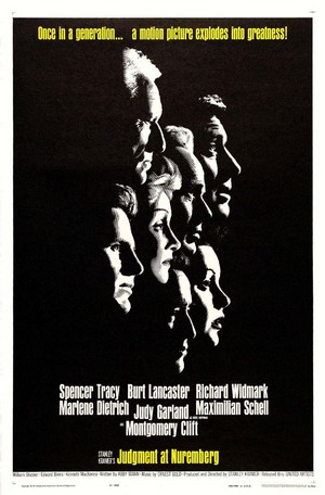 Judgment at Nuremberg (1961) - poster