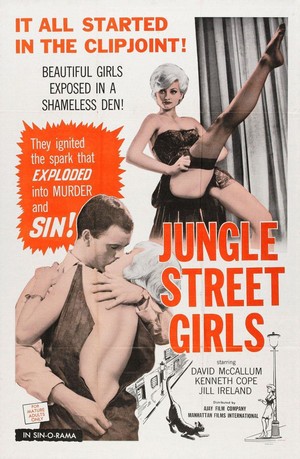 Jungle Street (1961) - poster