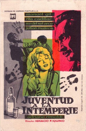 Juventud a la Intemperie (1961) - poster