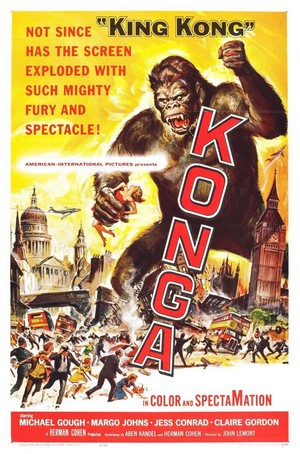 Konga (1961) - poster