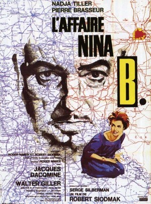 L'Affaire Nina B. (1961) - poster