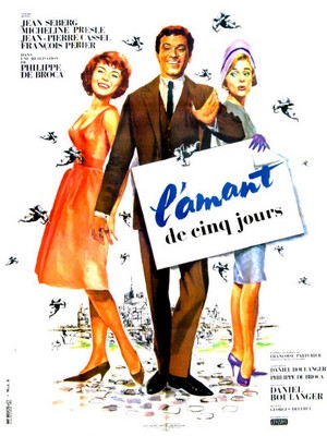 L'Amant de Cinq Jours (1961) - poster