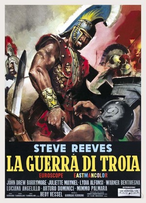 La Guerra di Troia (1961) - poster