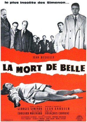 La Mort de Belle (1961) - poster