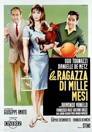 La Ragazza di Mille Mesi (1961) - poster