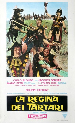 La Regina dei Tartari (1961) - poster