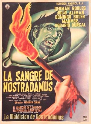 La Sangre de Nostradamus (1961) - poster