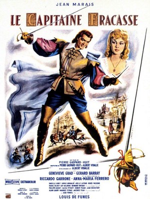 Le Capitaine Fracasse (1961) - poster