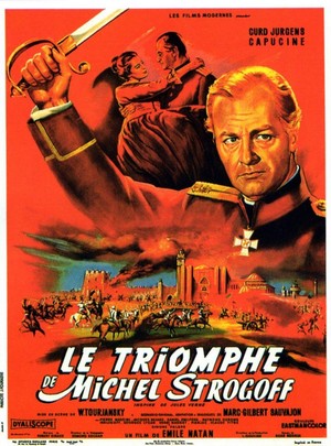 Le Triomphe de Michel Strogoff (1961) - poster