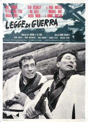 Legge di Guerra (1961) - poster
