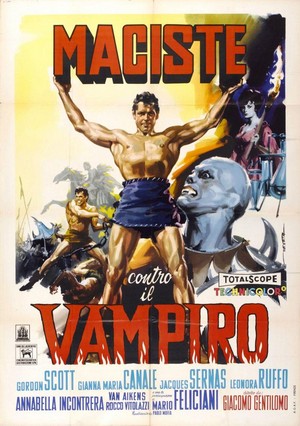 Maciste contro il Vampiro (1961) - poster