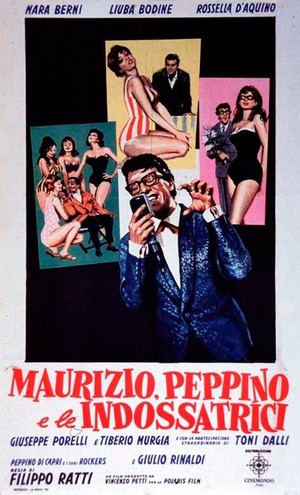 Maurizio, Peppino e le Indossatrici (1961) - poster