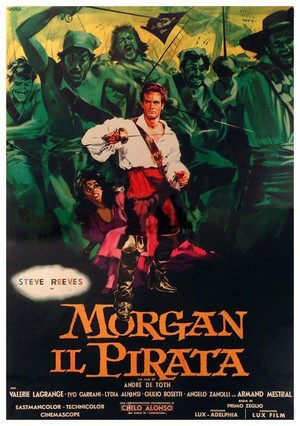 Morgan il Pirata (1961) - poster
