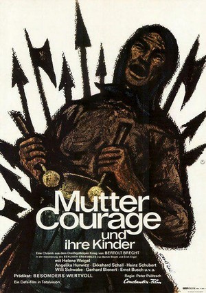 Mutter Courage und Ihre Kinder (1961) - poster