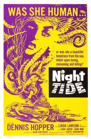 Night Tide (1961) - poster