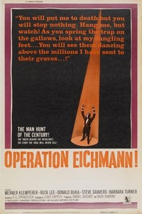 Operation Eichmann (1961) - poster