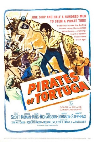 Pirates of Tortuga (1961) - poster