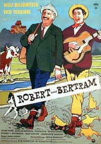 Robert und Bertram (1961) - poster