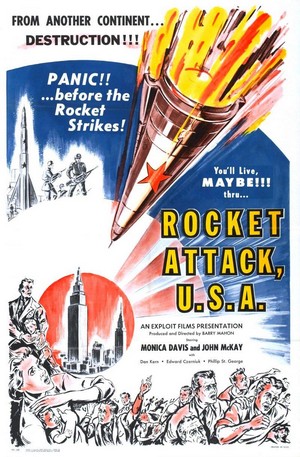 Rocket Attack U.S.A. (1961) - poster