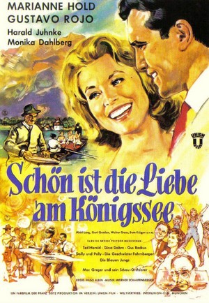 Schön Ist die Liebe am Königssee (1961) - poster