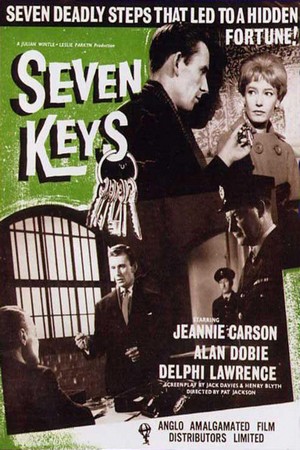 Seven Keys (1961) - poster