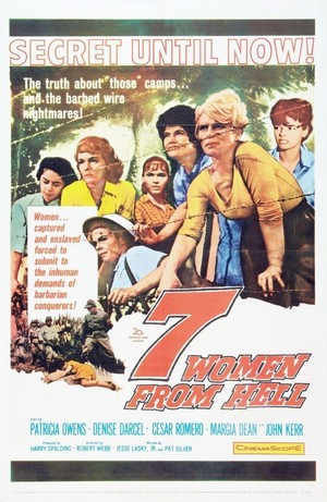 Seven Women from Hell,  The (1961) - poster