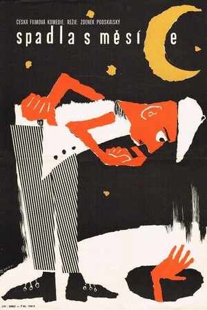 Spadla s Mesíce (1961) - poster