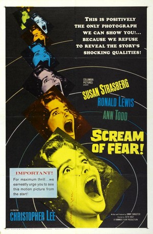 Taste of Fear (1961) - poster